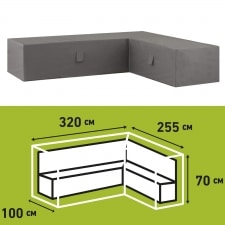 loungesethoes 320x255xh70cm rechts