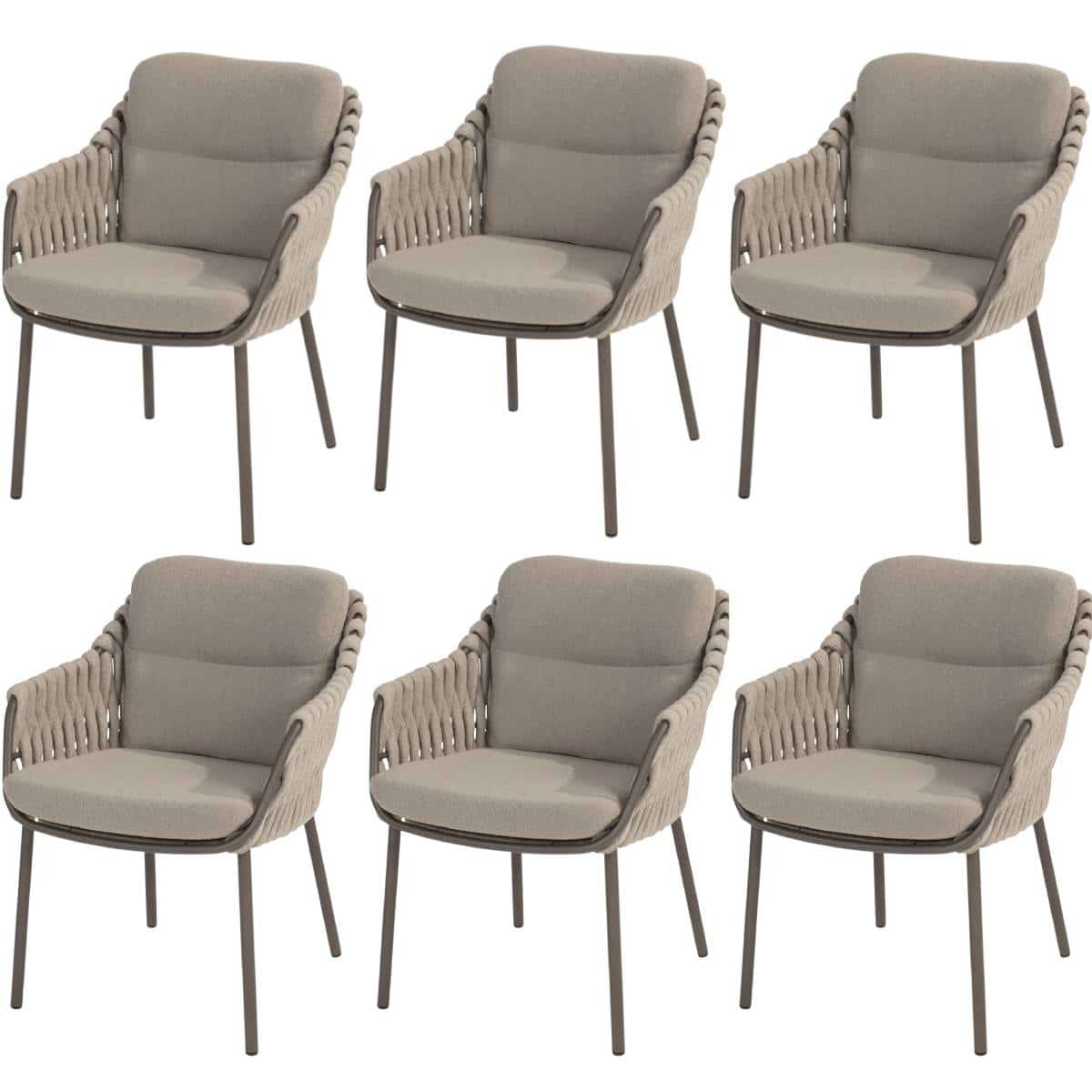 montera dining tuinstoel terre 4 seasons outdoor set van 6