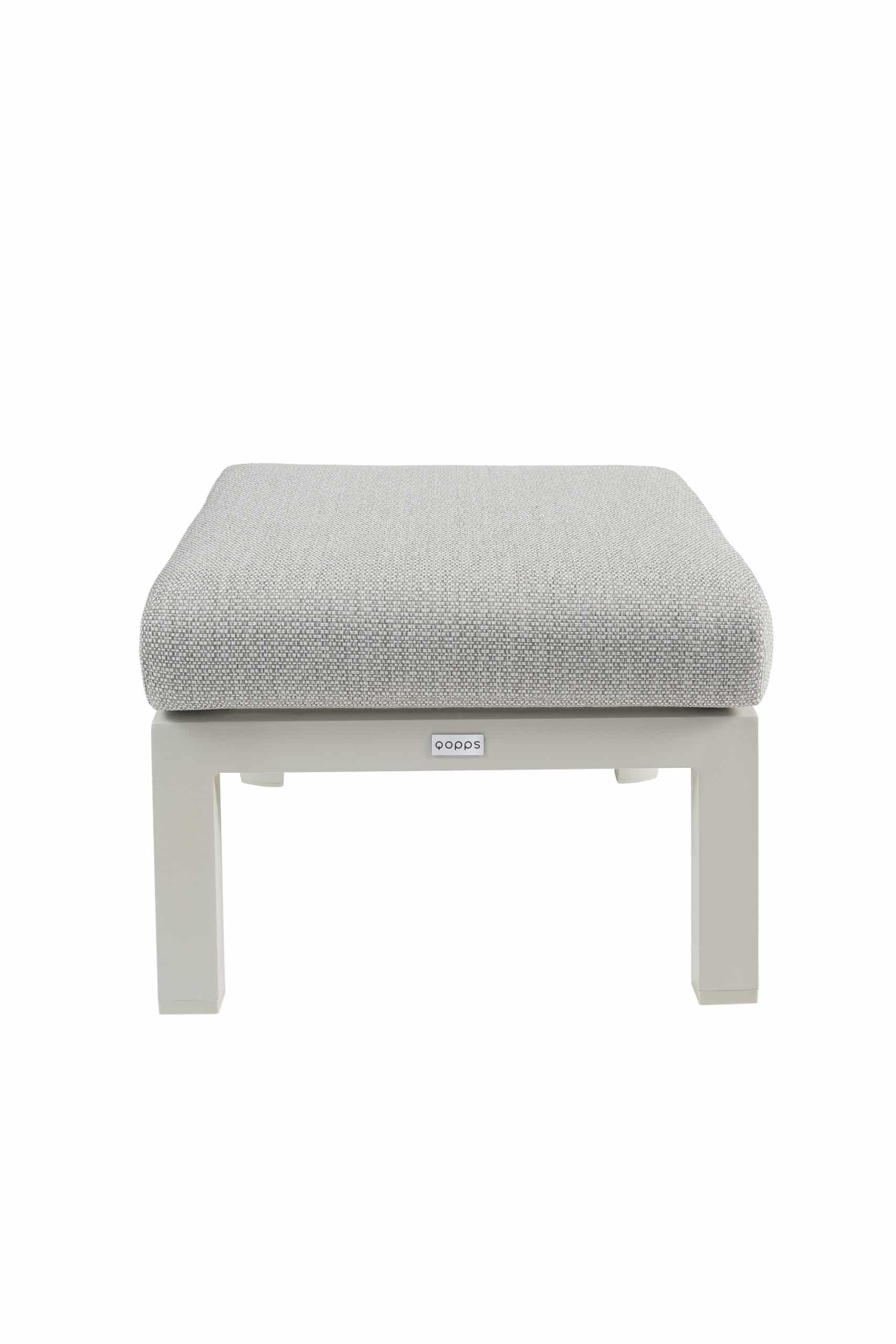 qopps okios voetenbank latte light mat