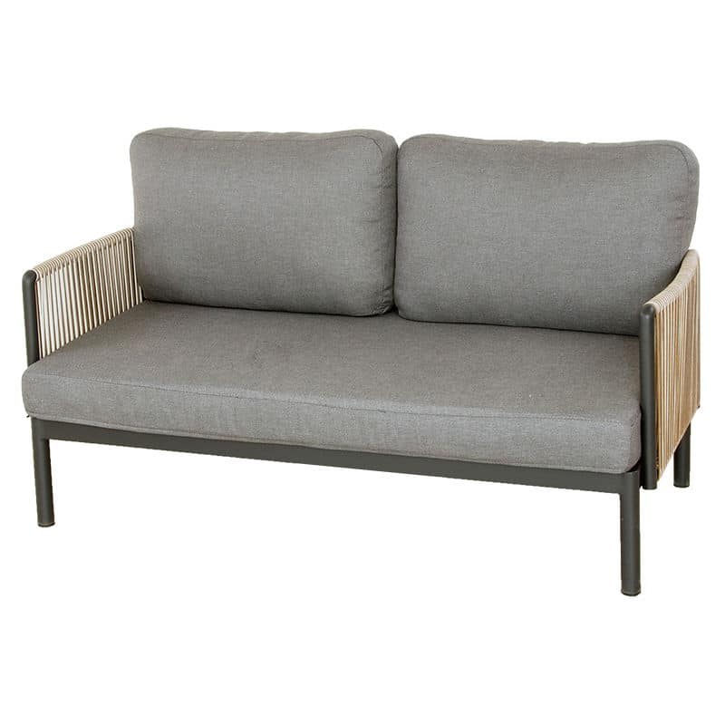 sidney lounge 2 zitsbank midnight grey b 150 x d 79 x h 73.5 cm oosterik home oosterik home