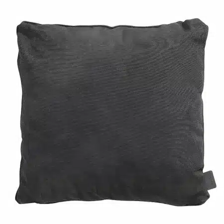sierkussen 45×45 piping panama black