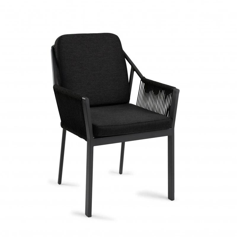 tierra outdoor liv diningstoel black tierra outdoor tierra outdoor