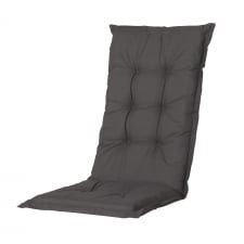 tuinkussen hoge rug basic black