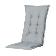 tuinkussen hoge rug basic grey