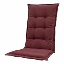 tuinkussen hoge rug panama bordeaux