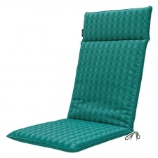 tuinkussen hoge rug universal mairo sea blue (waterafstotend)