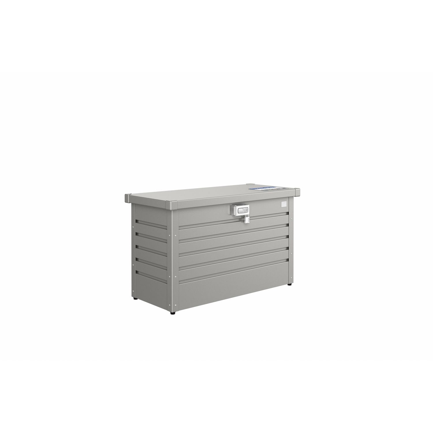 biohort kussenbox pakket box 100 metaal kwartsgrijs metallic 101x46x61cm