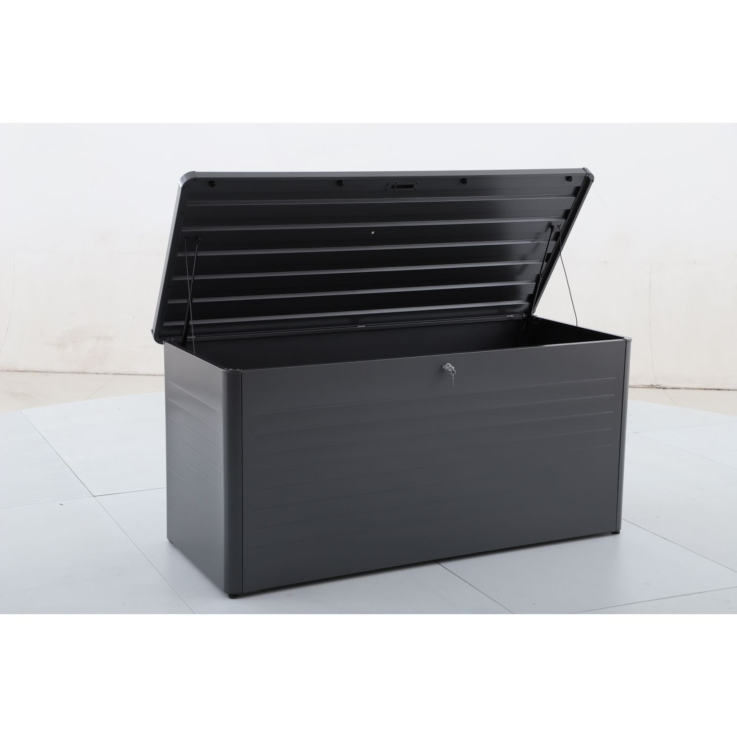 central park kussenbox strongbox staal antraciet 1030l 180x79x83cm
