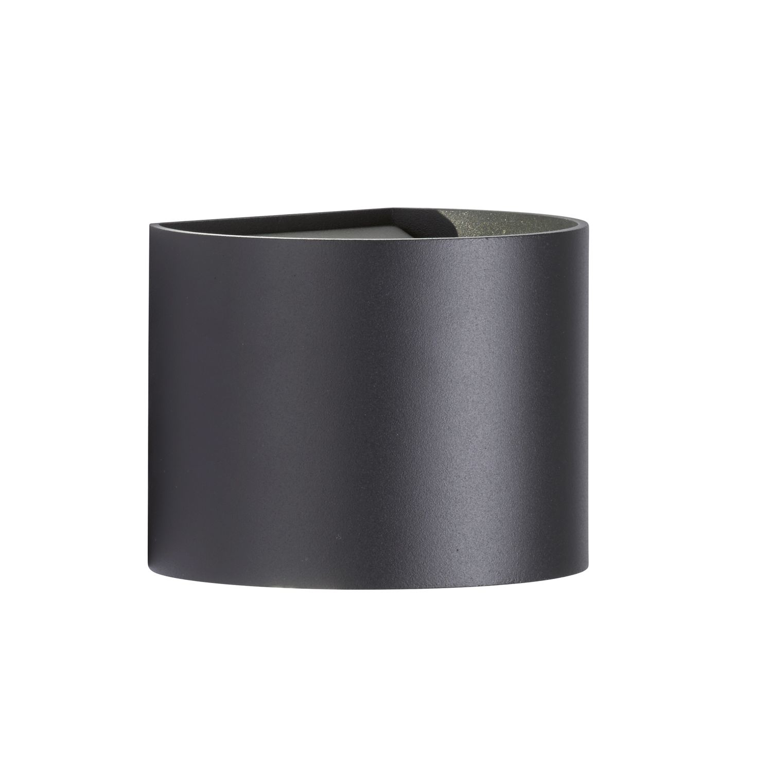 fischer & honsel wandlamp matteo zwart 2x3w