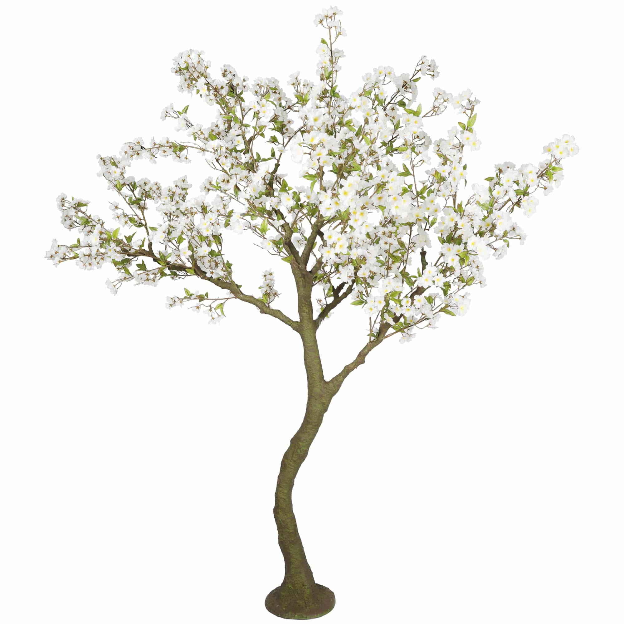 kunstboom kersenbloesem wit dikke stam h240 cm