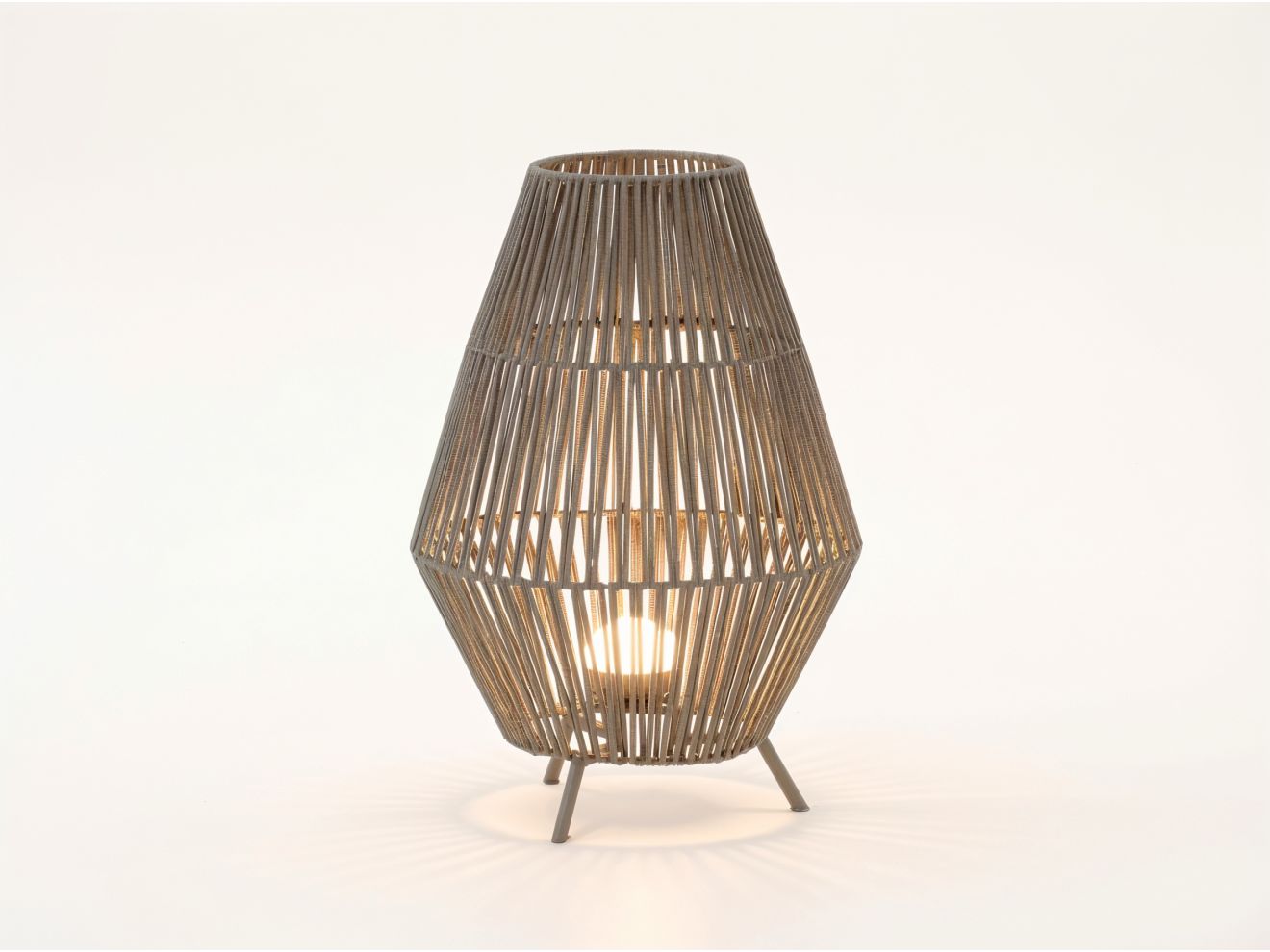 new garden conta vloerlamp led oplaadbaar dimbaar ø 48cm (h: 72cm) laagste prijsgarantie!