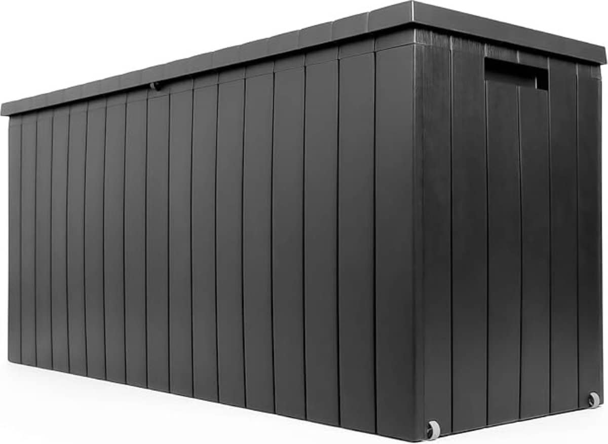 opbergbox tuin opbergbox buiten opbergbox tuinkussenbox waterdicht tuinkussenbox waterdicht kussenbox waterdicht kussenbox voor buiten 270 liter inclusief wielen