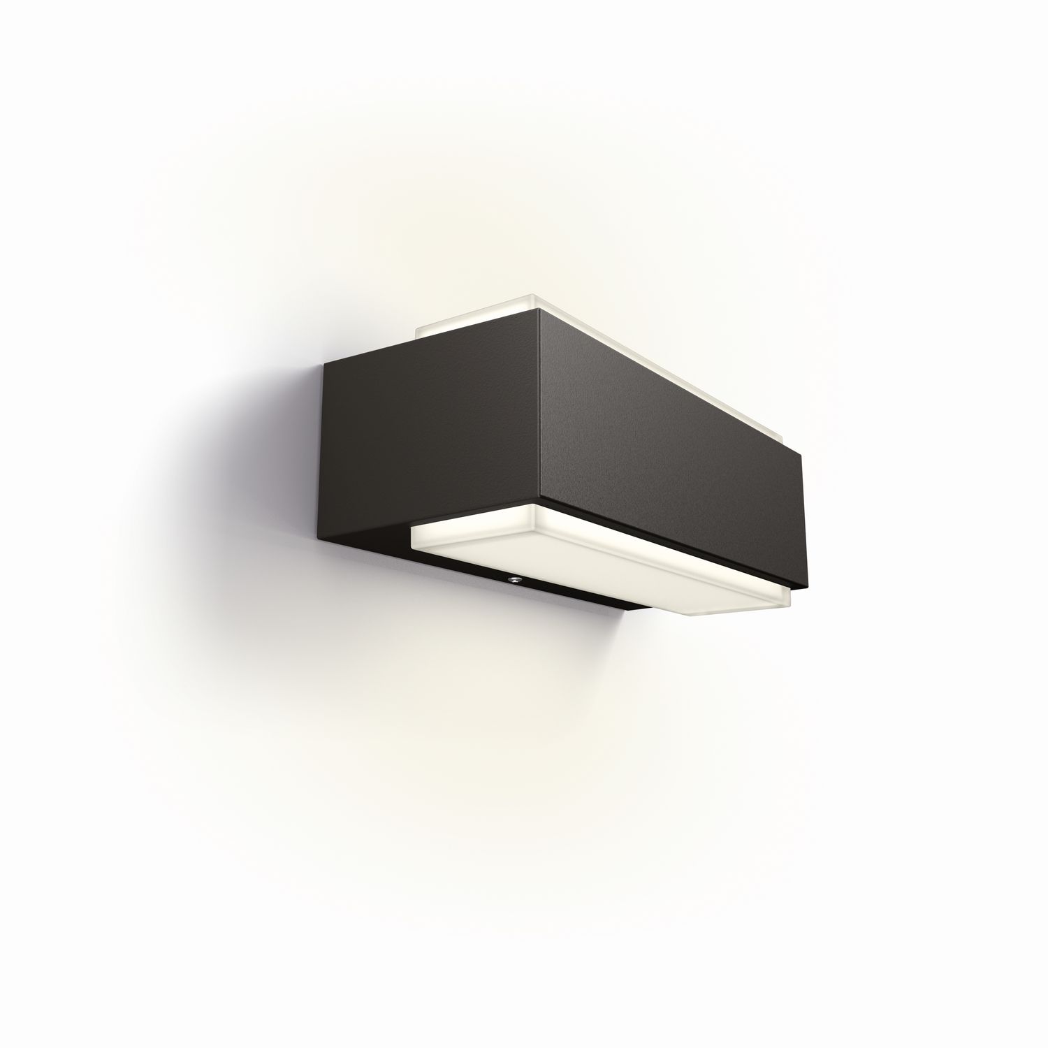 philips wandlamp buiten stratosphere antraciet 3,8w
