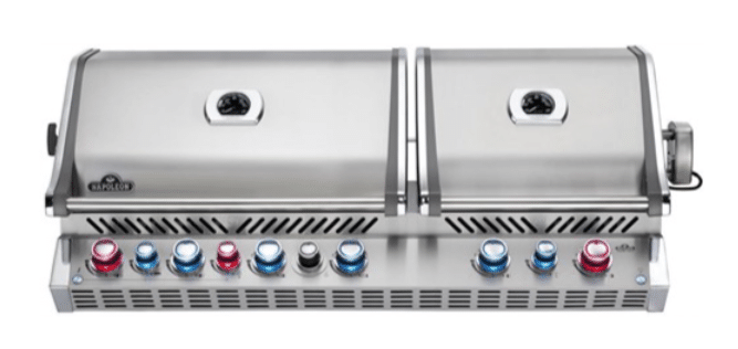 prestige pro 825 rvs inbouw incl. draaispit barbecue napoleon grills napoleon grills