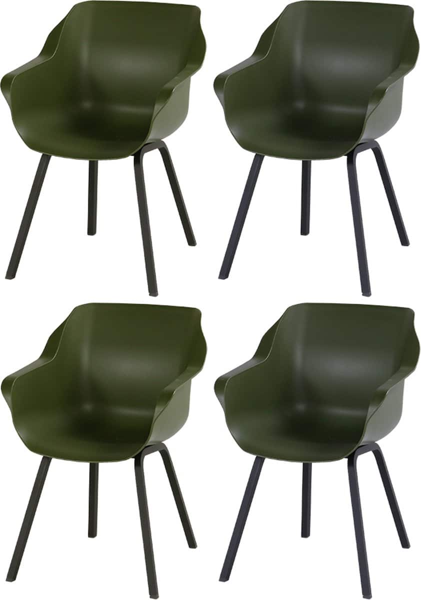set van 4 hartman sophie element dining armstoel