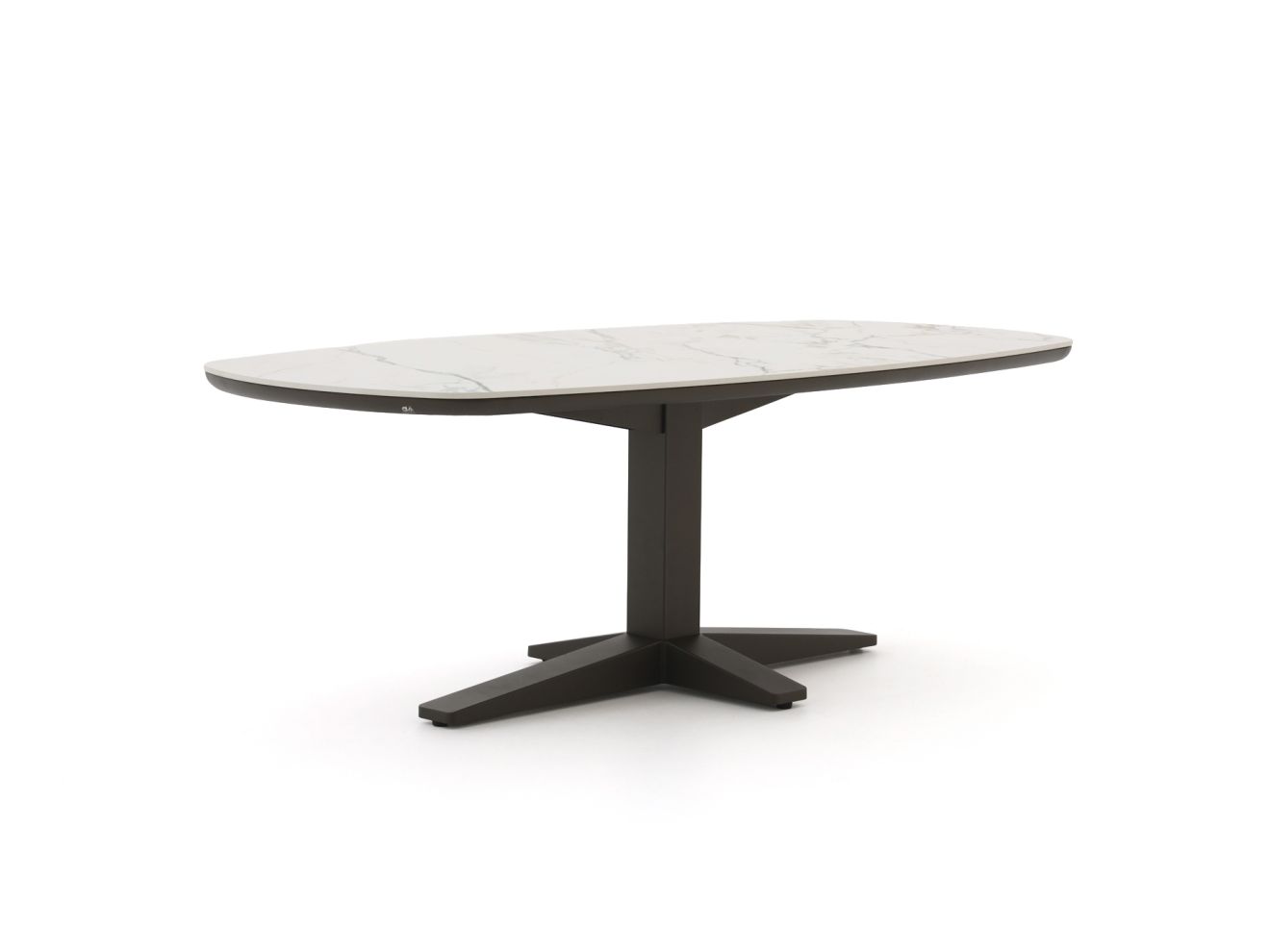 apple bee zanzibar deens ovaal dining tuintafel 220x110x77cm laagste prijsgarantie!