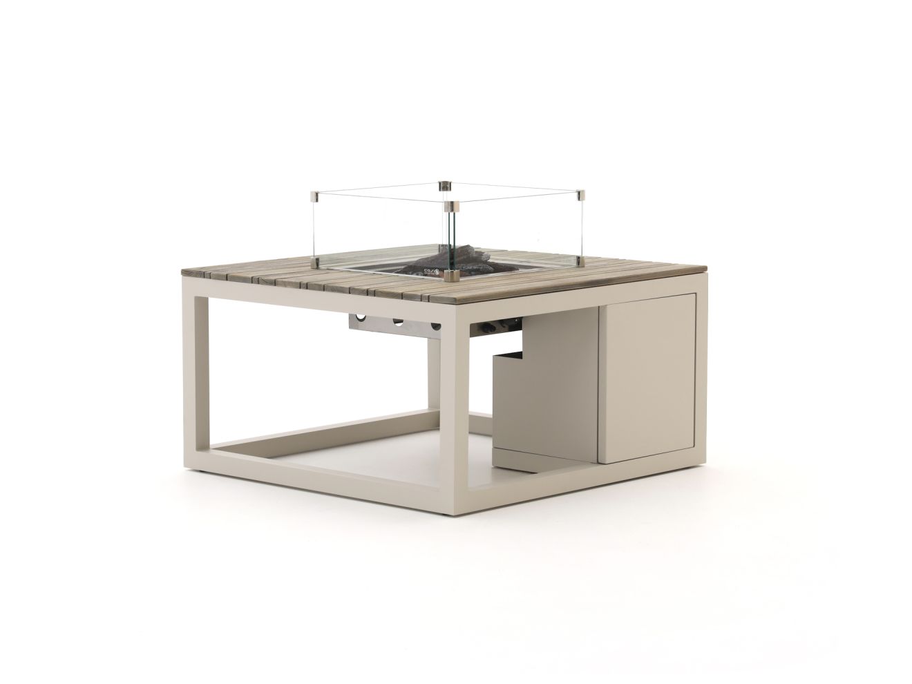 cosiraw lounge vuurtafel 100x100x55cm laagste prijsgarantie!