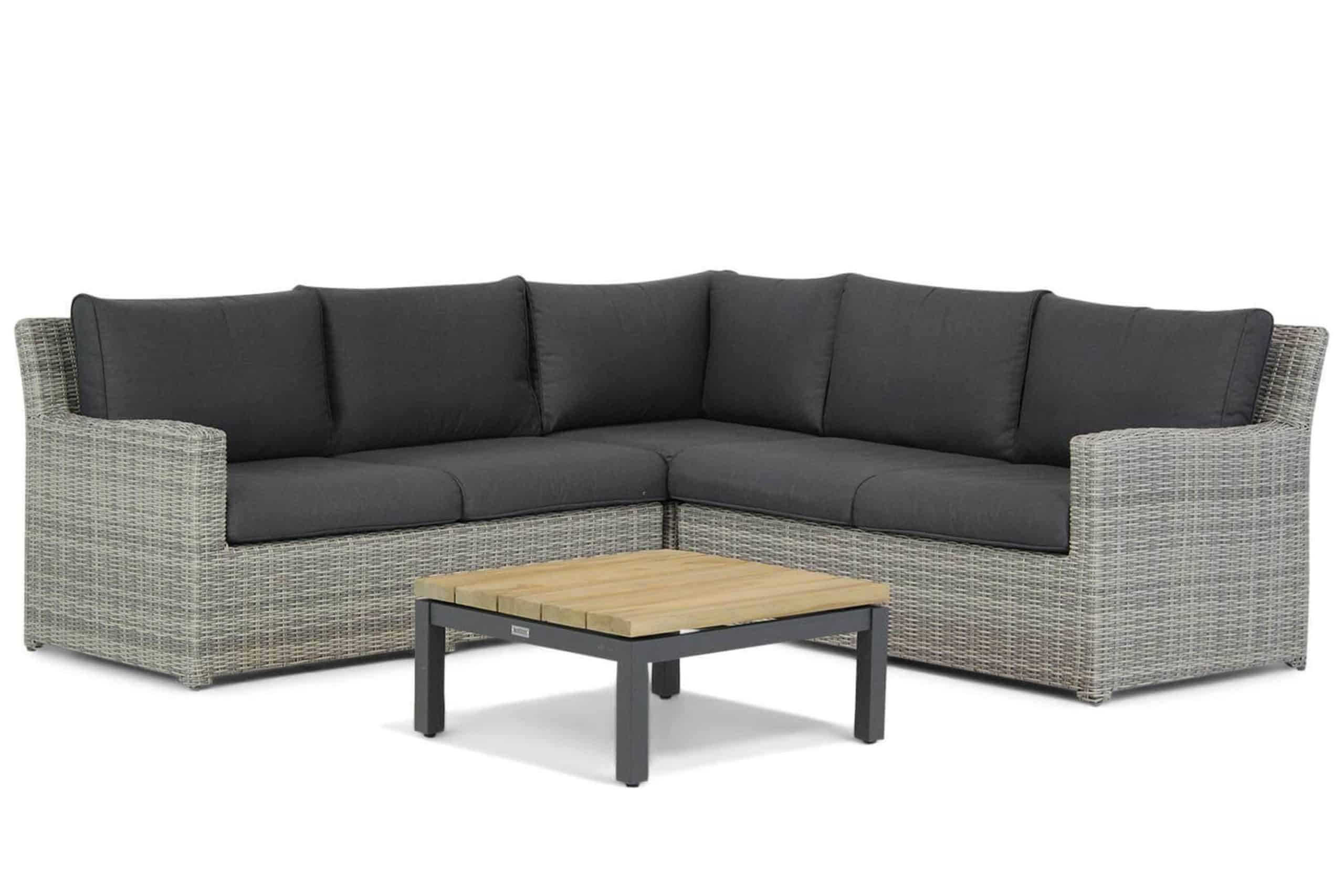 garden collections giardino/riviera 75 cm hoek loungeset 4 delig