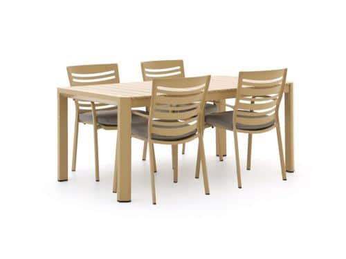 Hartman Alexandra dining tuinset 5-delig - Laagste prijsgarantie!
