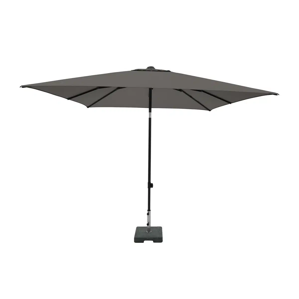 madison parasol corsica push up rechthoek 200x250cm taupe