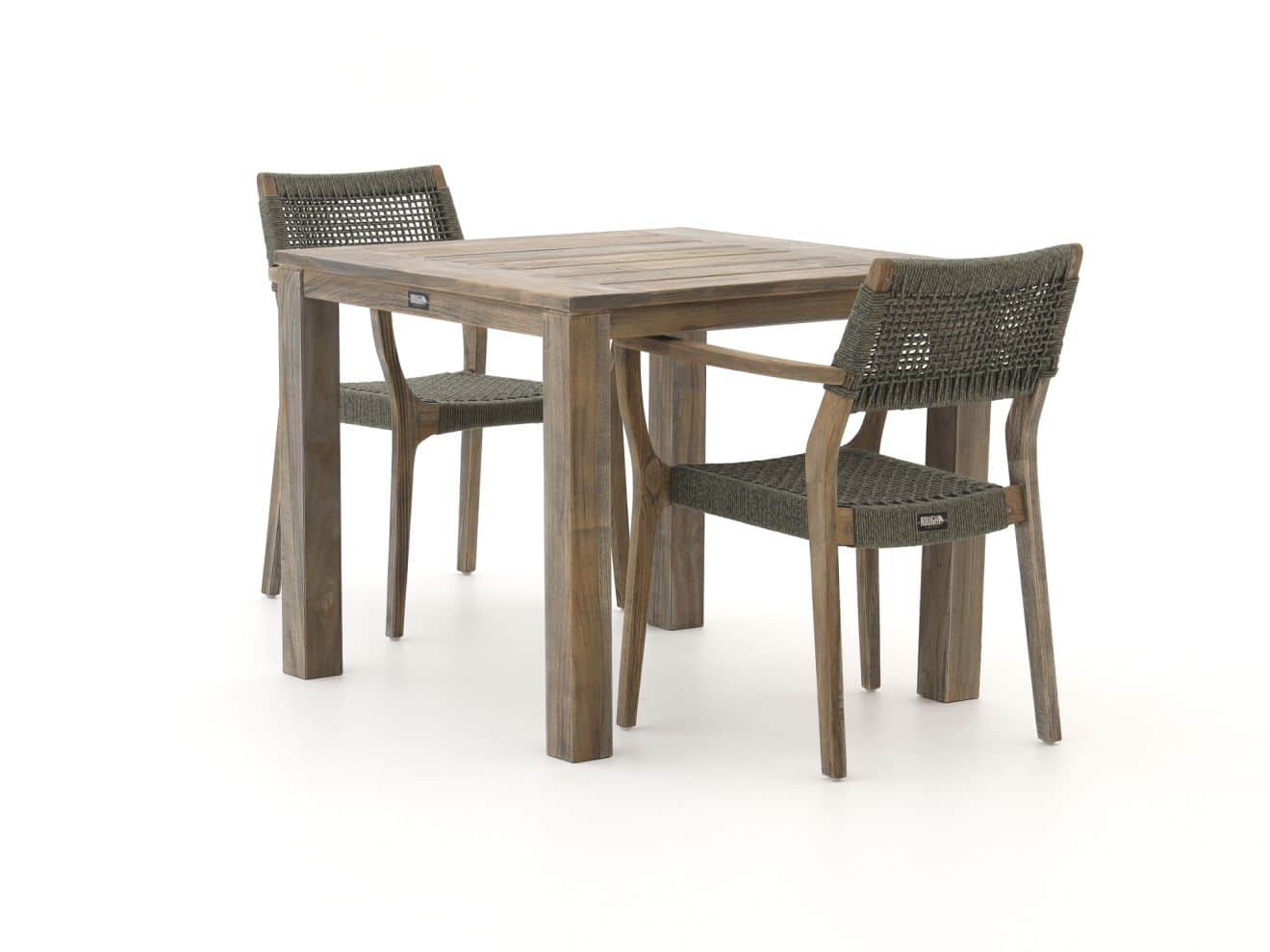 rough l rope/rough s 90cm dining tuinset 3 delig stapelbaar laagste prijsgarantie!