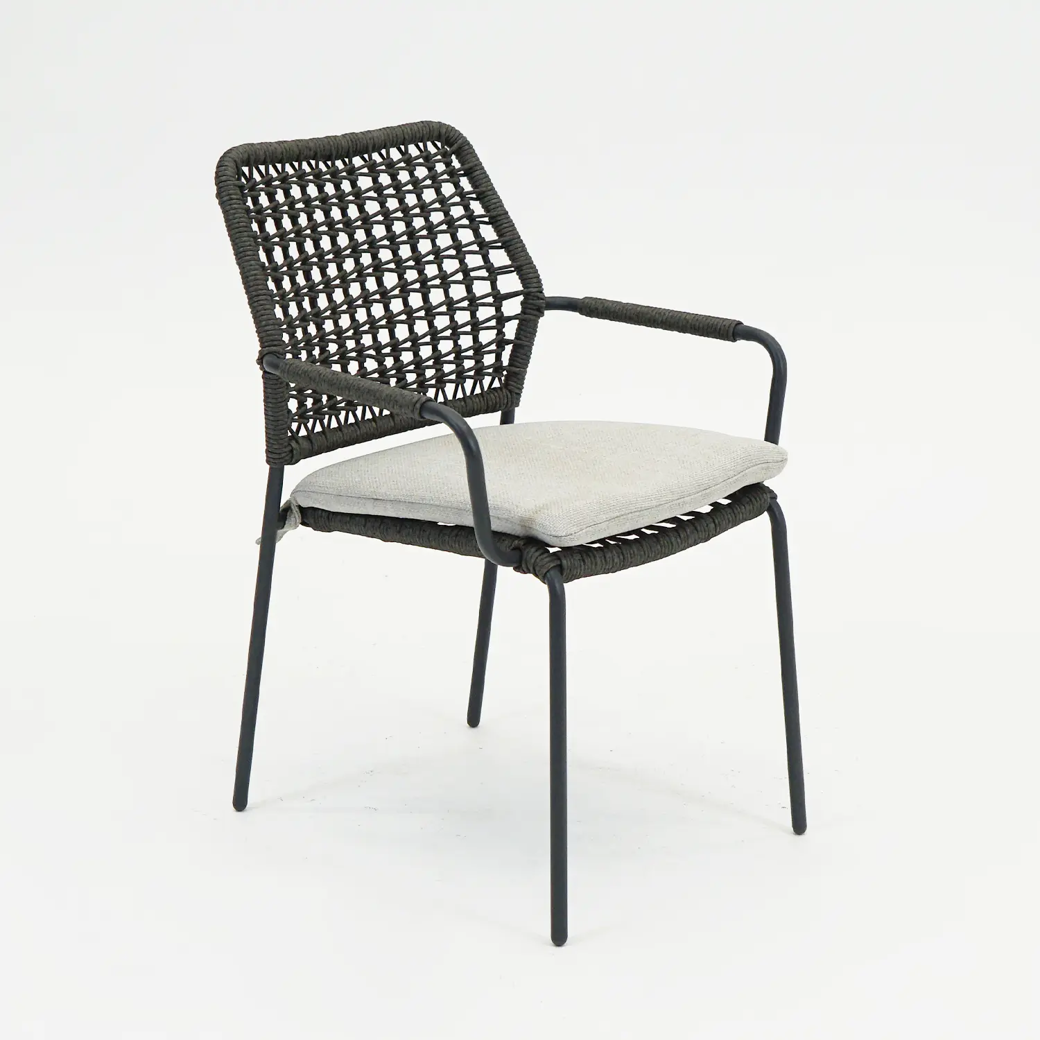 swifty dining stoel c.black/ tpu grey/ valley sand