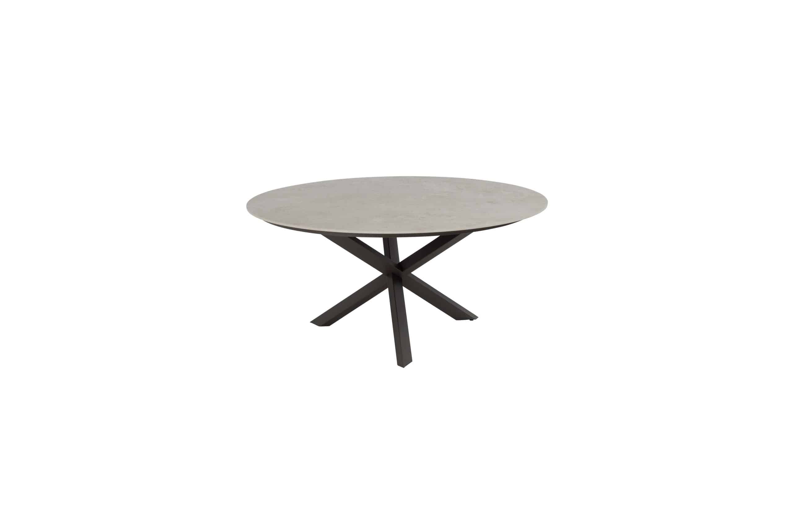 taste by 4so prado tuintafel 160 cm rond frame terre