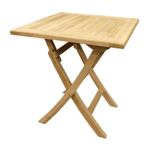 teak klaptafel 70x70x75 cm buitengewoon boet buitengewoon de boet