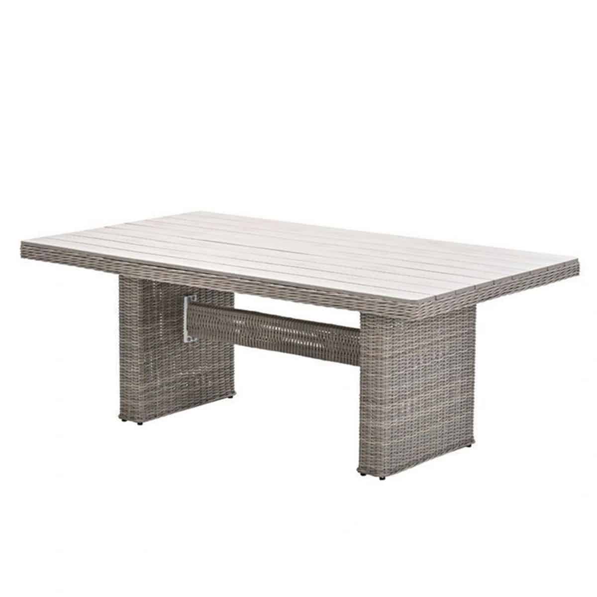 tennessee tuintafel vintage willow 180×100 cm garden impressions garden impressions