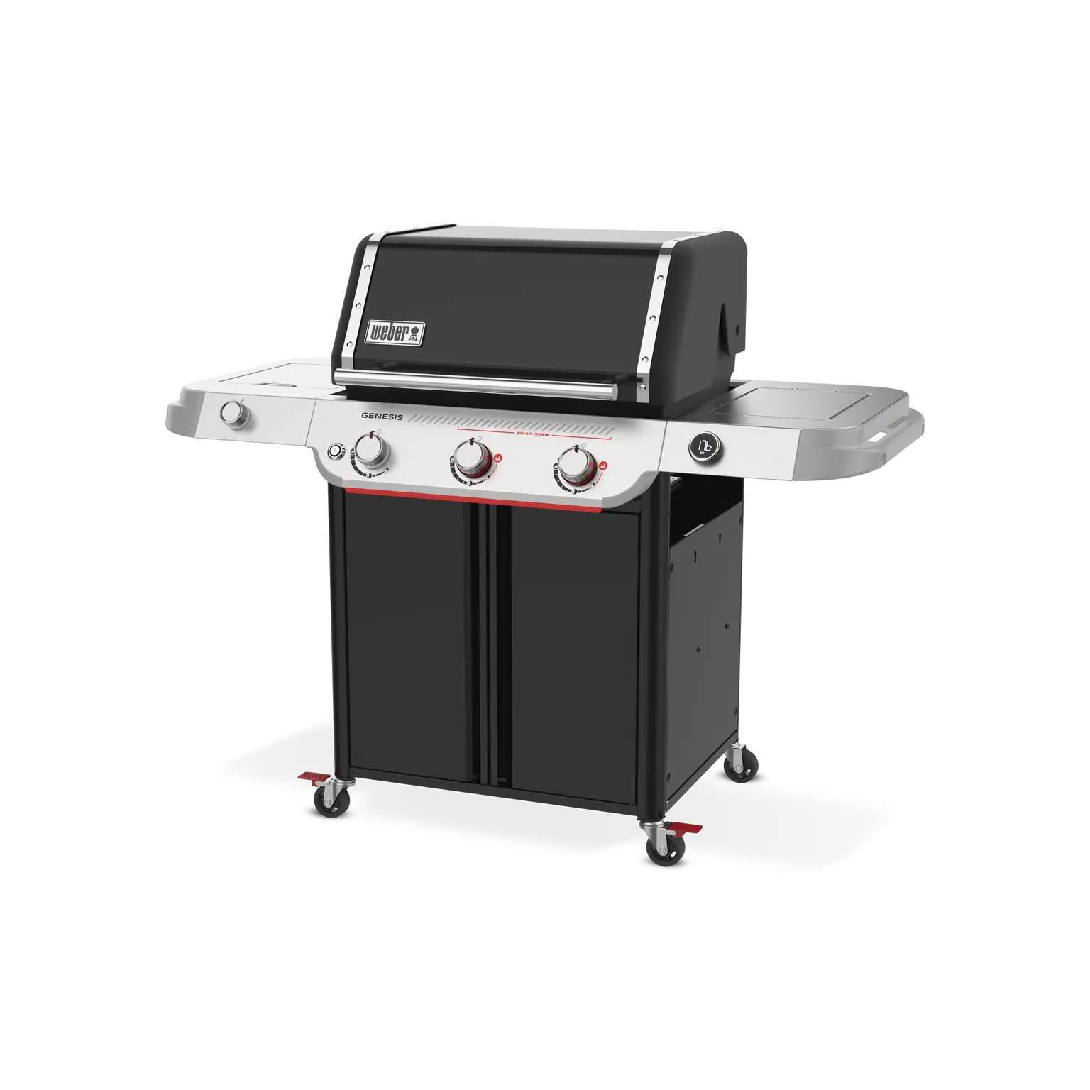 weber genesis e 335w gasbarbecue gas bbq e335w barbecue zwart