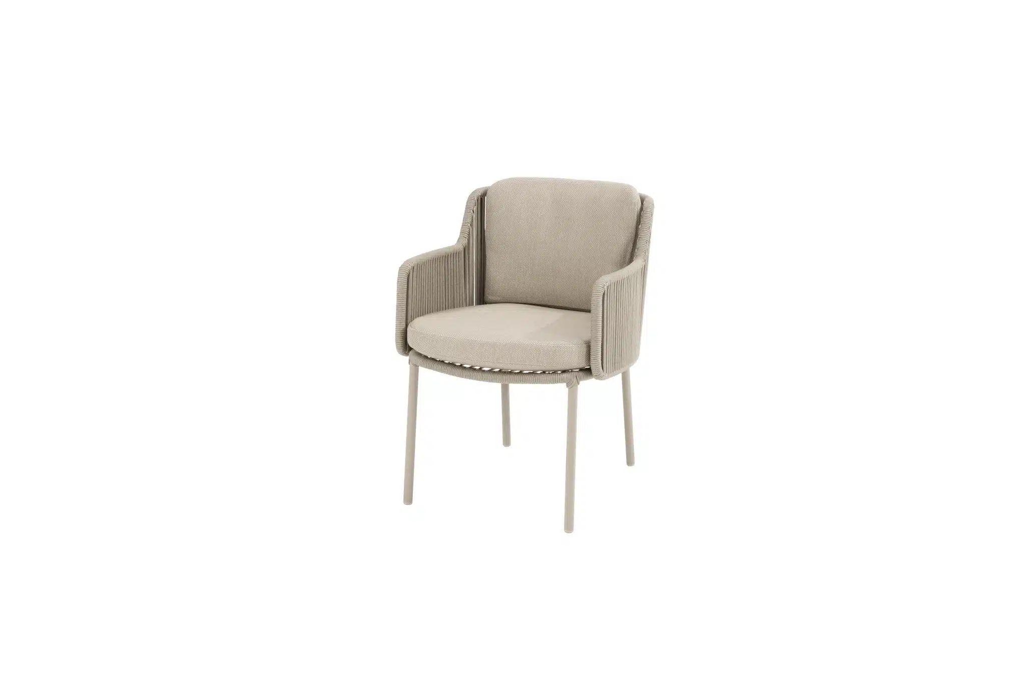 bernini dining stoel latte incl. 2 kussens