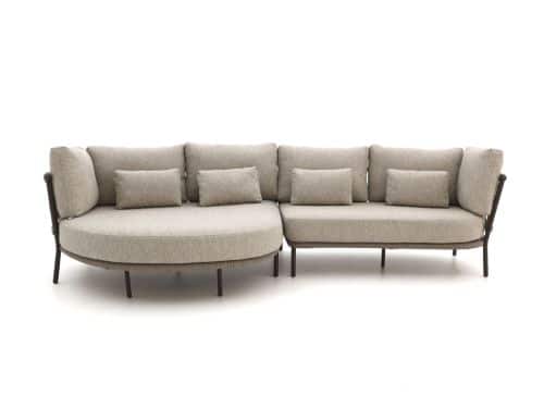 SUNS Bardi chaise longue loungeset 2-delig rechts - Laagste prijsgarantie!