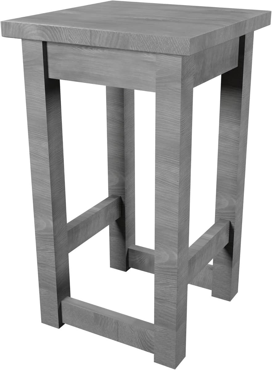 barkruk hout balie stoel keuken bar stevig