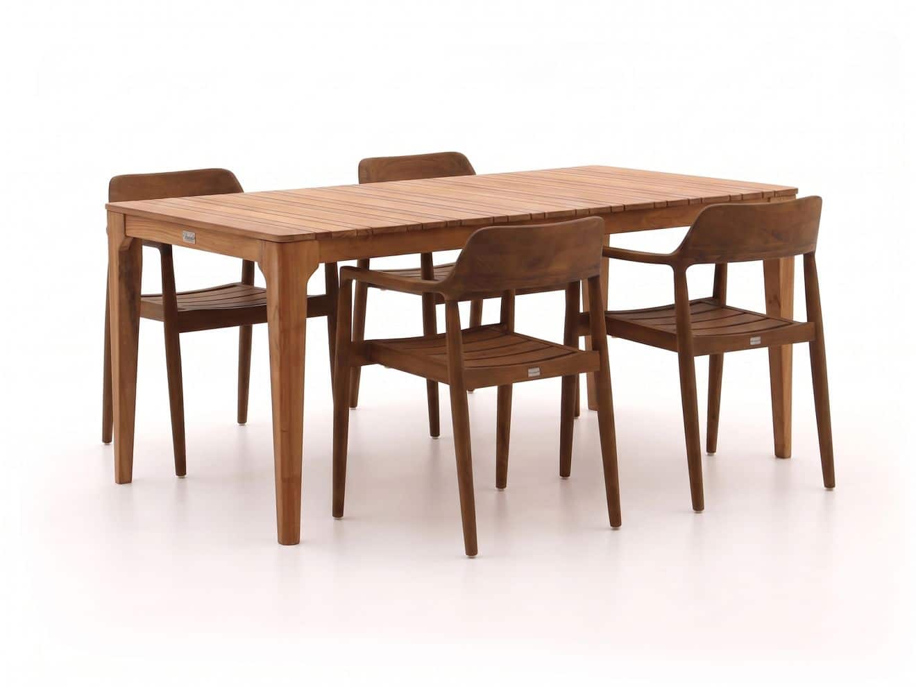 bellagio balba/bruca 170cm dining tuinset 5 delig stapelbaar laagste prijsgarantie!