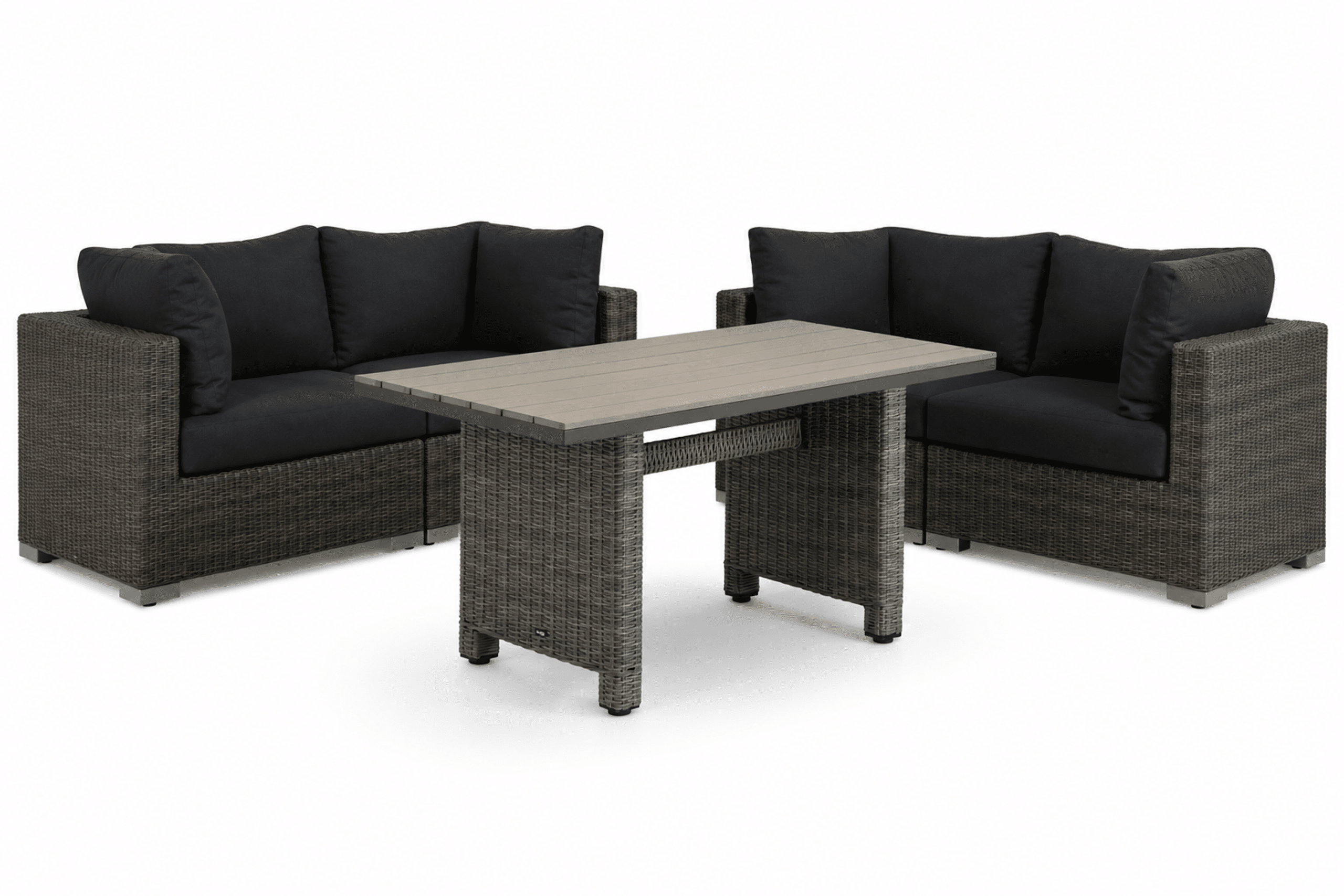 garden collections toronto/lusso dining loungeset 5 delig