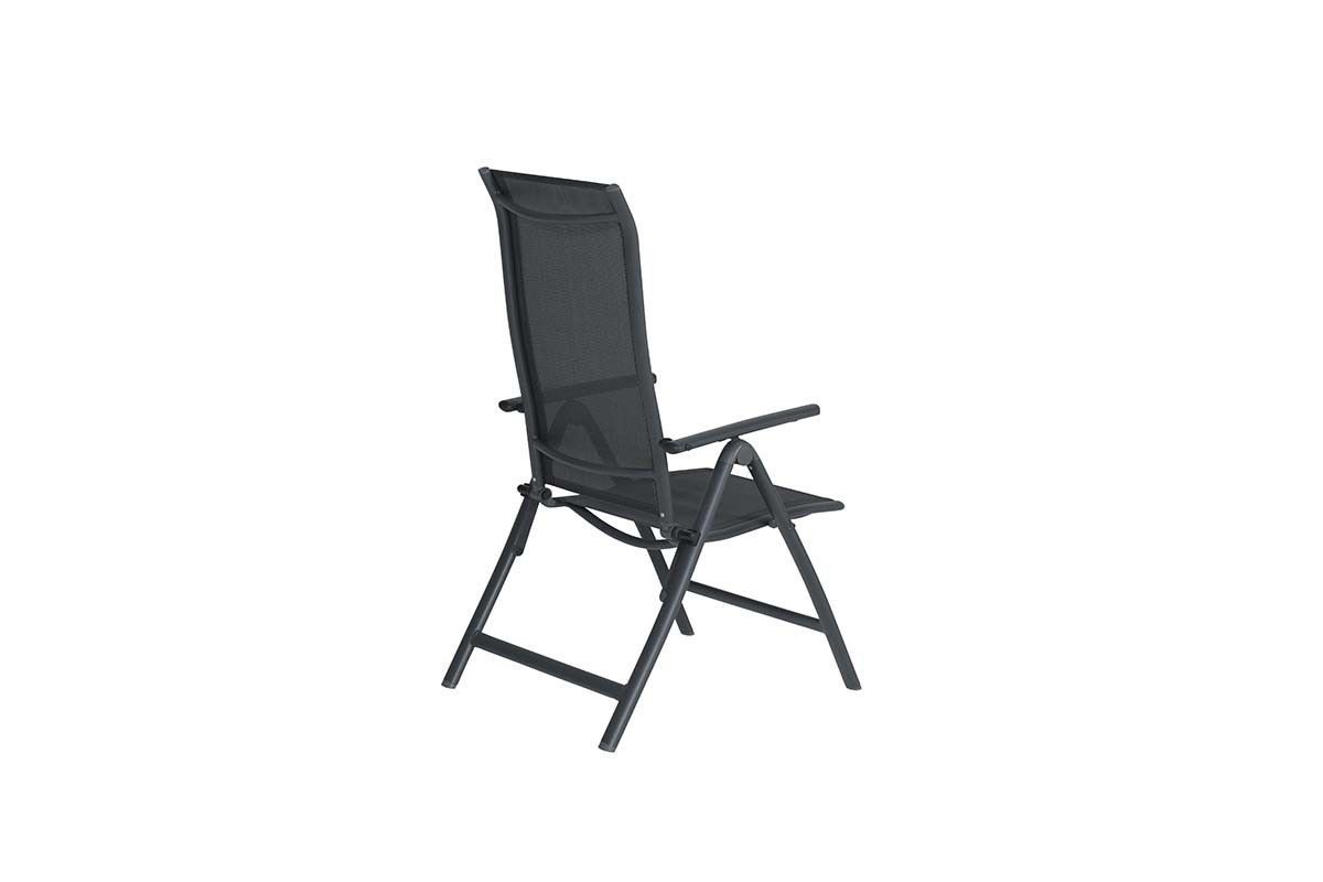 garden impressions limone verstelbare fauteuil carbon black antraciet