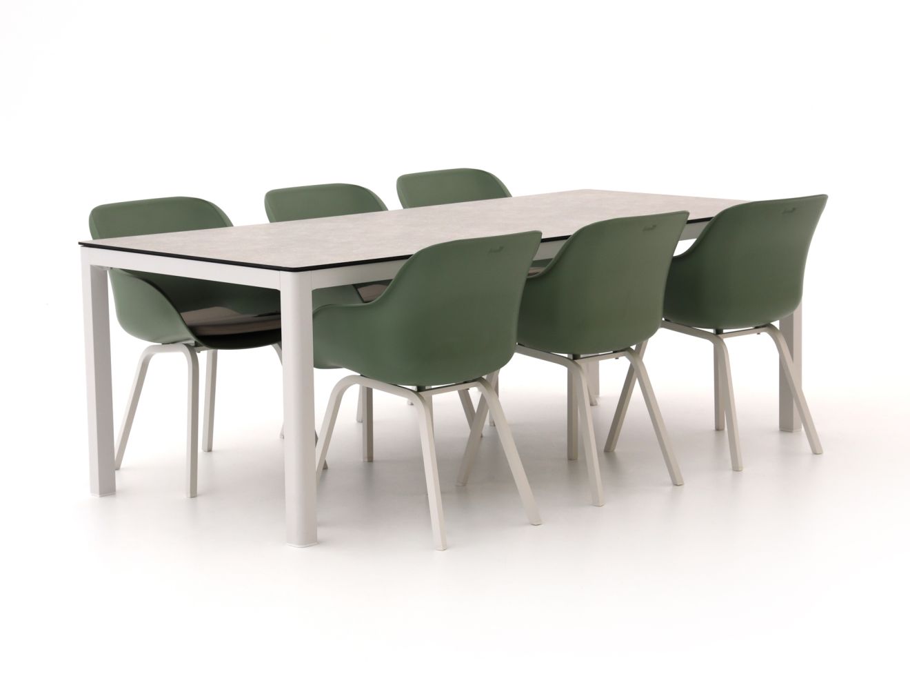 hartman le soleil element/la fonte 220cm dining tuinset 7 delig laagste prijsgarantie!