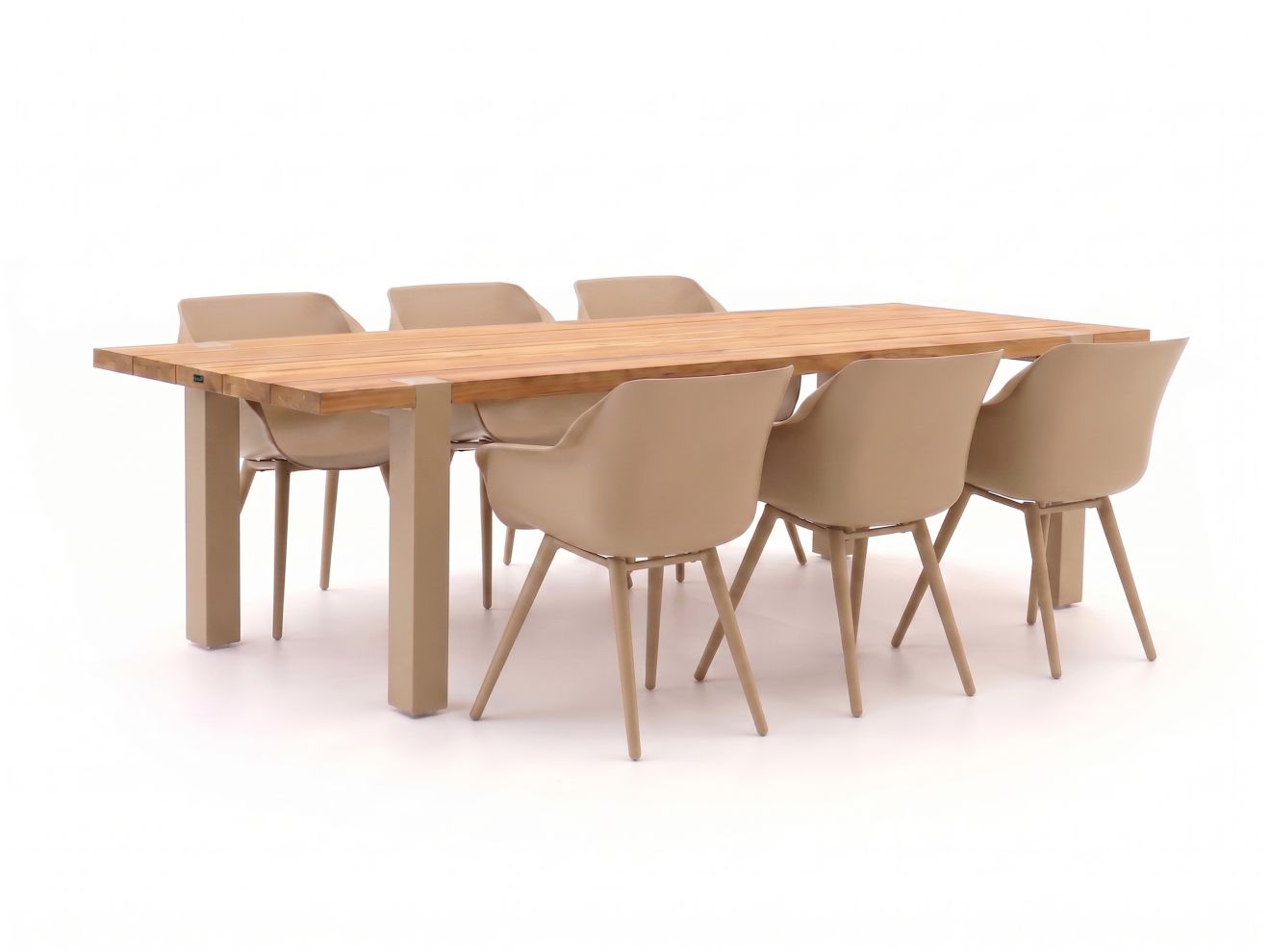 hartman sophie studio/almeria 280cm dining tuinset 7 delig laagste prijsgarantie!
