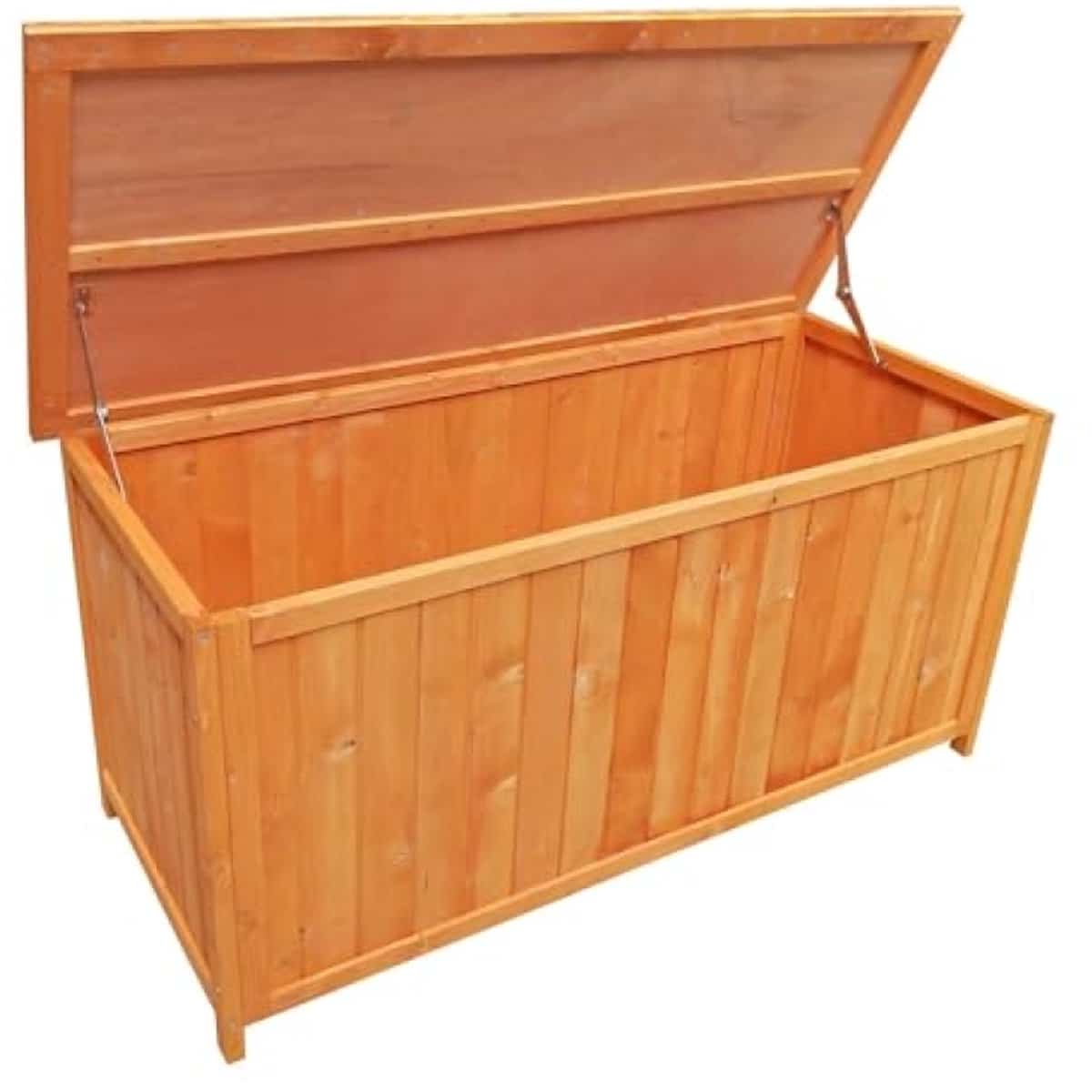 opbergbox van geglazuurd vurenhout 127 x 55 x 60