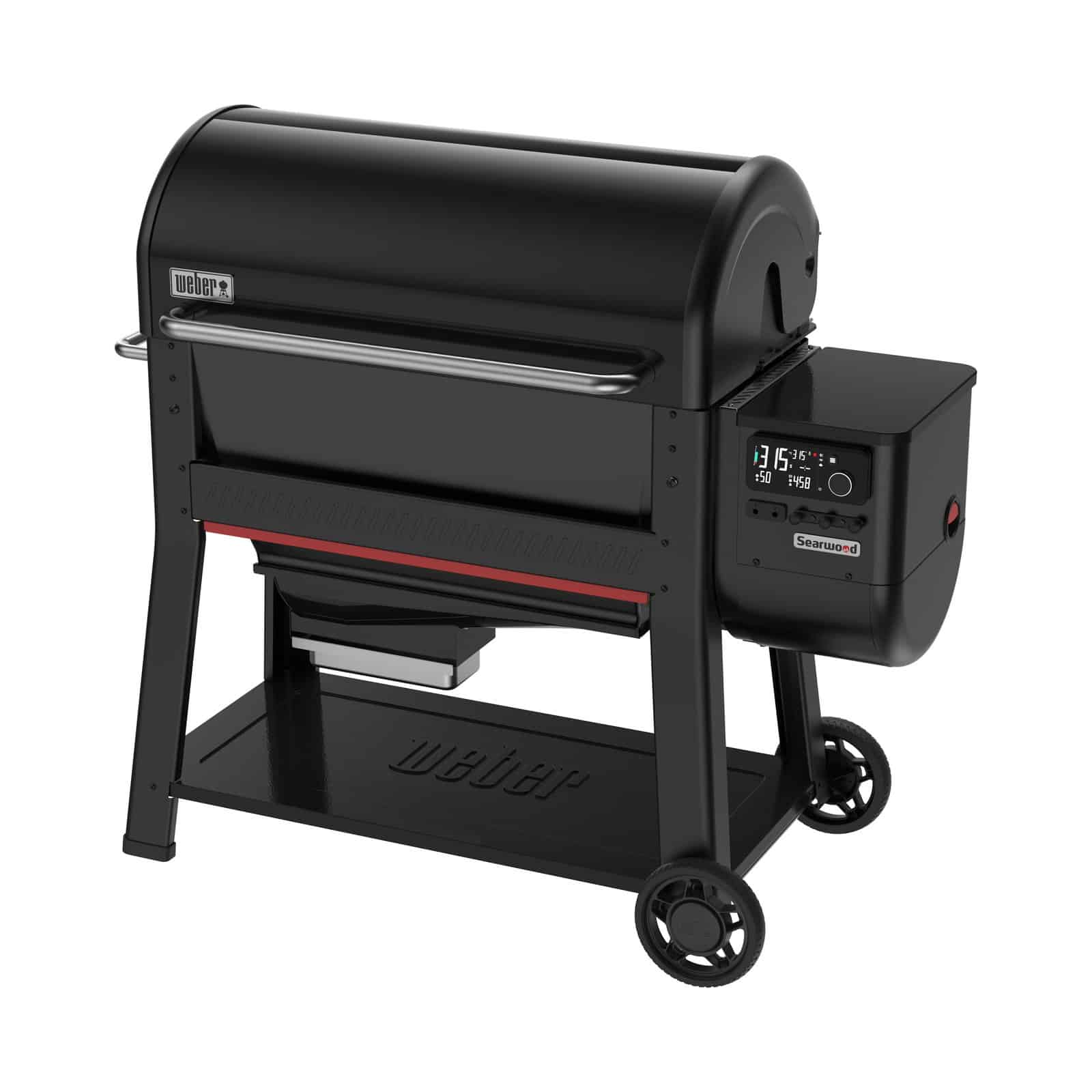 searwood xl 600 pelletgrill zwart bbq weber weber