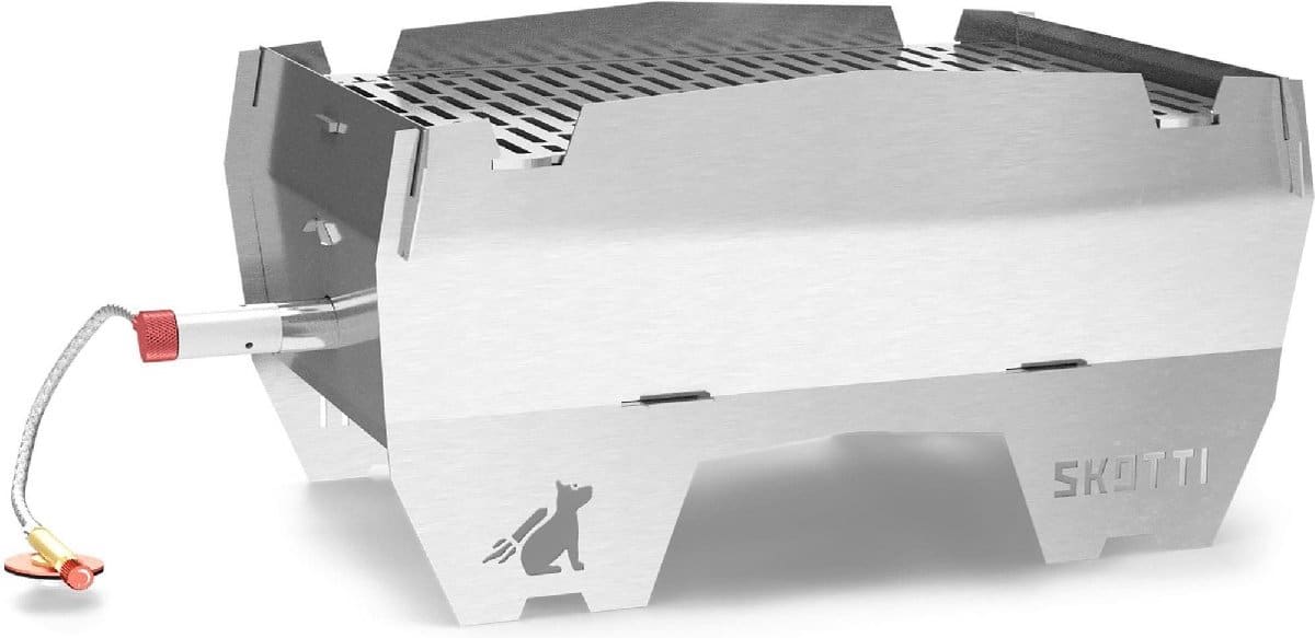 skotti gas bbq draagbaar rvs camping barbecue 3
