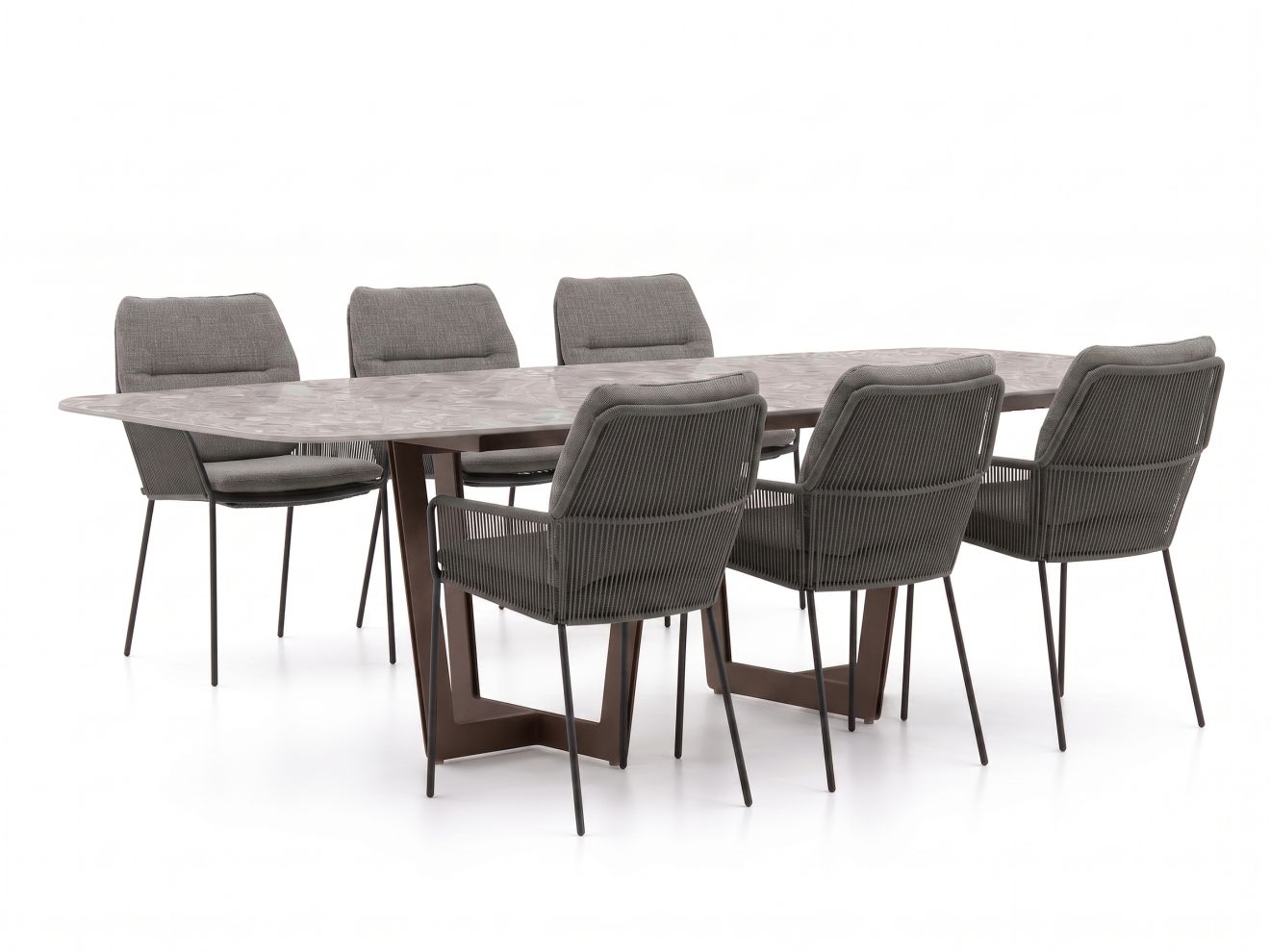 suns punta/palermo 240cm dining tuinset 7 delig laagste prijsgarantie!
