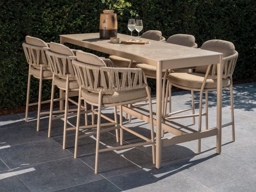 Taste by 4 Seasons | Calma High Diningset | Latte