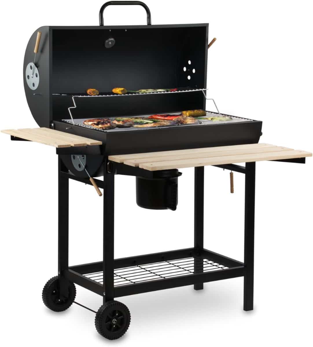 vlselect® houtskool bbq smoker bbq grill