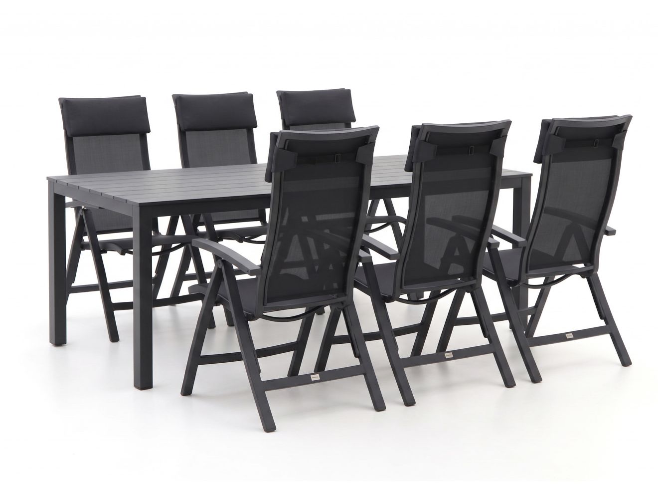 bellagio lugo/menzano 220cm dining tuinset 7 delig laagste prijsgarantie!