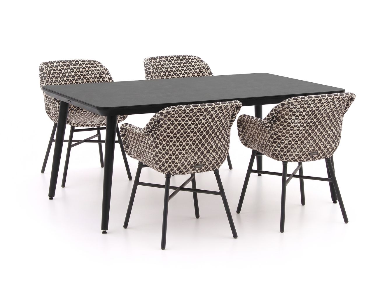 hartman delphine/sophie studio 170cm dining tuinset 5 delig laagste prijsgarantie!