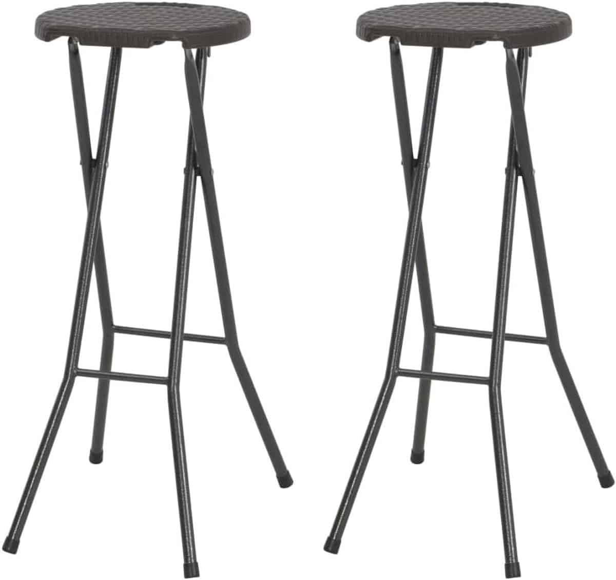 hoge kruk set barstoelen vouwbaar buiten zitten