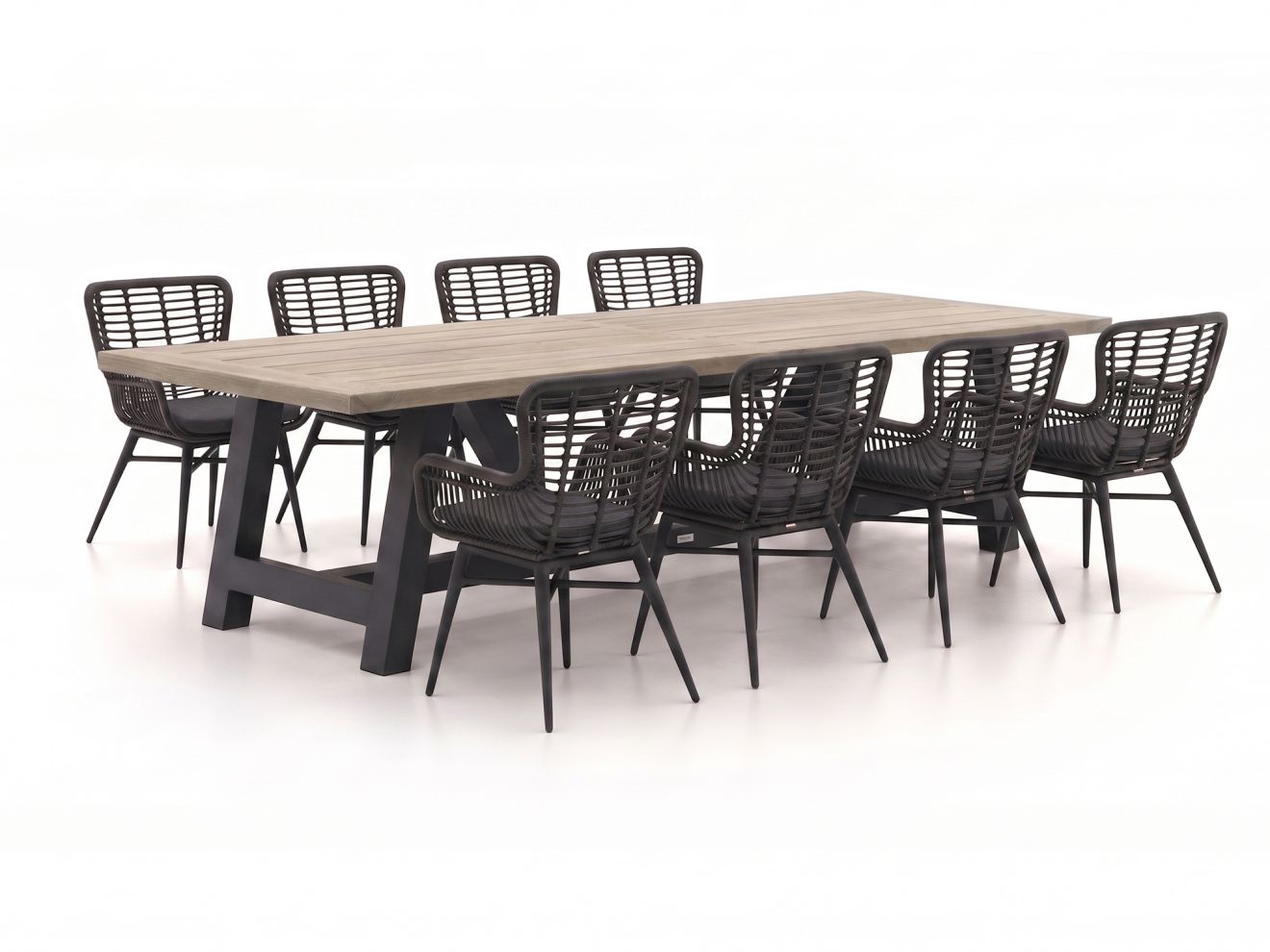 intenso asti/bresimo 330cm dining tuinset 9 delig laagste prijsgarantie!