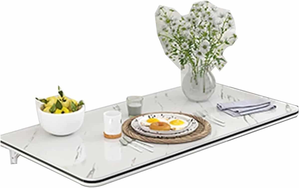 klaptafel wandmontage tafel ruimte besparen robuust metalen