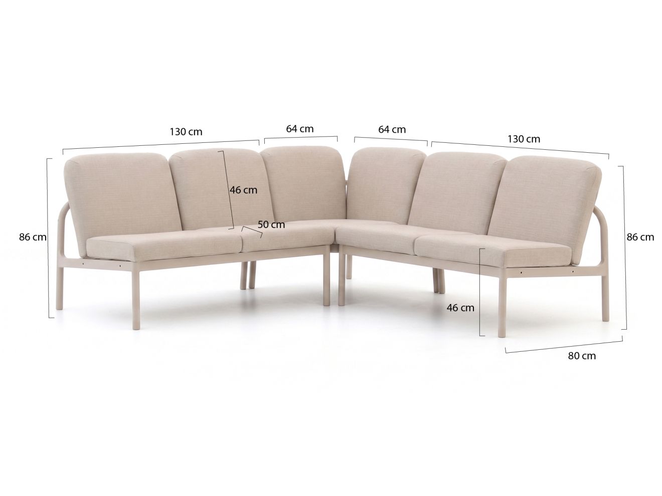 manifesto san teodoro hoek dining loungebank 3 delig laagste prijsgarantie!